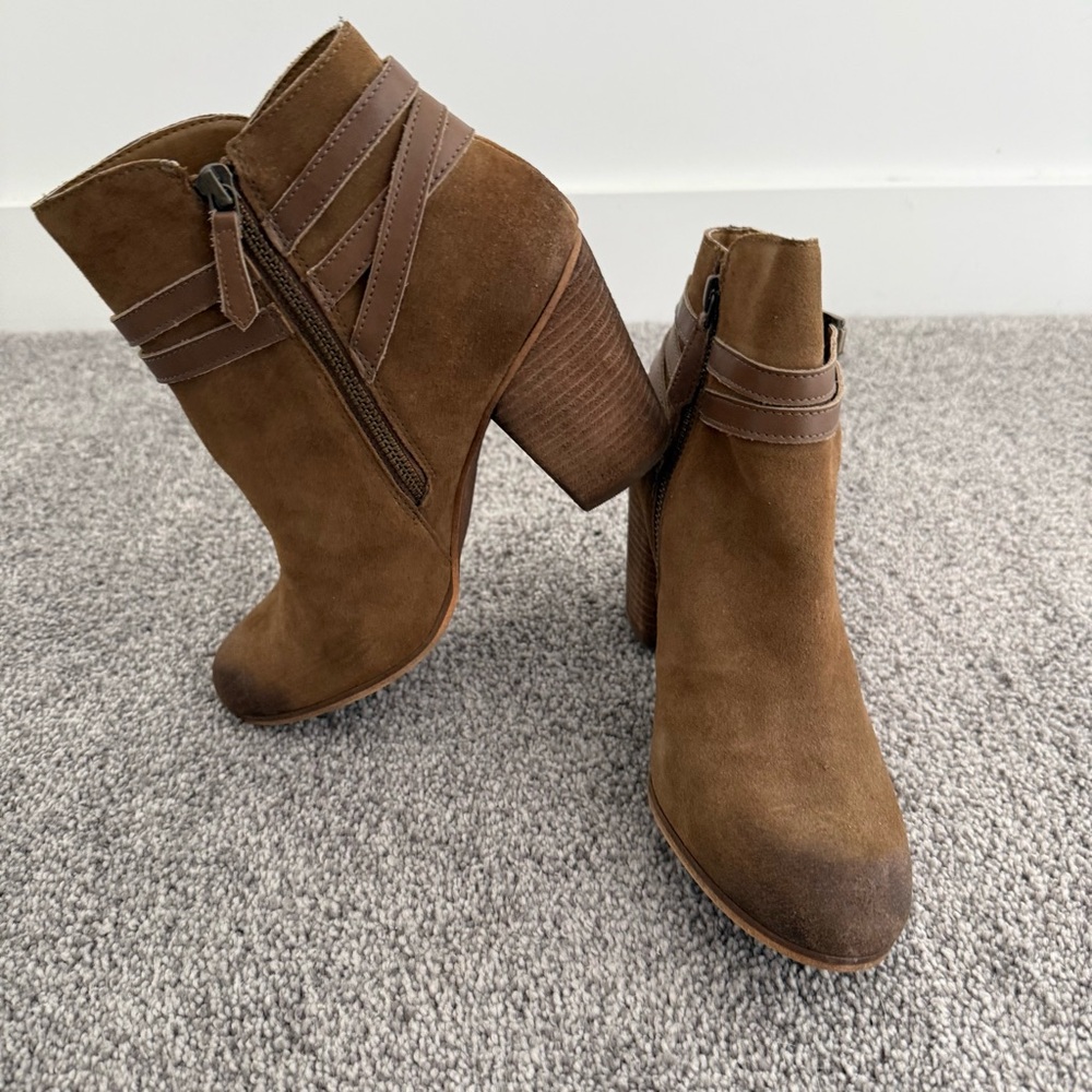 BP Brown Ankle Boots for Women